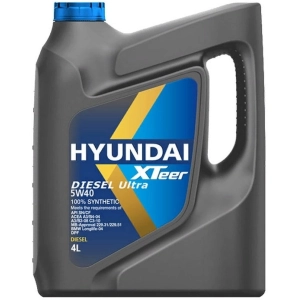 Aceite de motor Hyundai XTeer Diesel Ultra 5W-40 4L