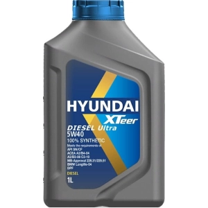 Aceite de motor Hyundai XTeer Diesel Ultra 5W-40 1L