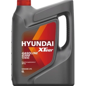 Aceite de motor Hyundai XTeer Gasoline G500 10W-40 6L