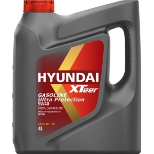 Aceite de motor Hyundai XTeer Gasoline Ultra Protection 5W-40 4L