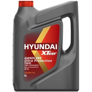 Aceite de motor Hyundai XTeer Gasoline Ultra Protection 5W-40 6L