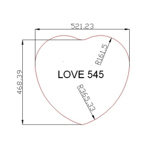 Ukinox Favorite LOVE P 545 GT 8K