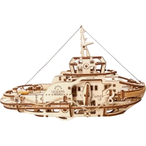 Rompecabezas 3D UGears Tugboat