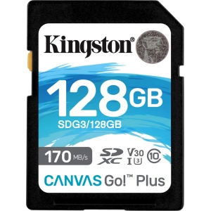 ¡Tarjeta de memoria Kingston SDXC Canvas Go! Plus 128 GB