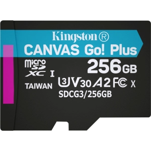 Memoria de mapa Kingston microSDXC Canvas Go! Plus 256Gb