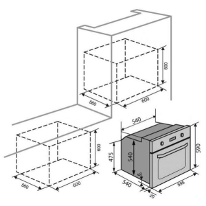 Electrodomésticos empotrados