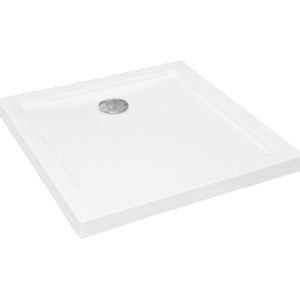 Plato de ducha Besco Aquarius 80x80