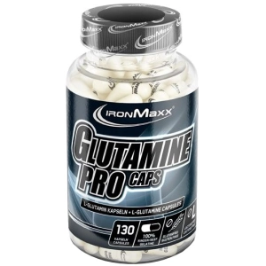 Aminoácidos IronMaxx Glutamine Pro Caps 130 cap