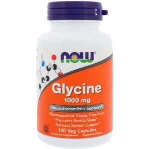 Aminoácidos Now Glycine 1000 mg 100 cap