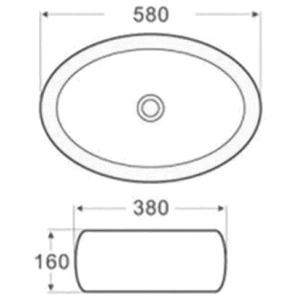 Newarc Countertop 58 5015S