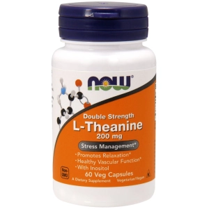 Aminoácidos Now L-Theanine 200 mg 120 cap