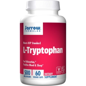 Aminoácidos Jarrow Formulas L-Tryptophan 500 mg 60 cap