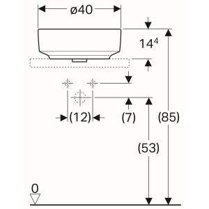 Geberit VariForm 40 500.768.01.2