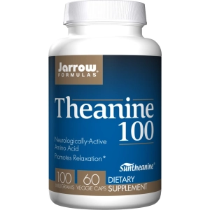 Aminoácidos Jarrow Formulas Theanine 100 mg 60 cap