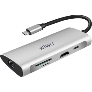 Lector de tarjetas / USB-concentrador WiWU Alpha 831HRT