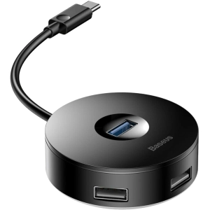 Lector de tarjetas / USB-hub BASEUS Round Box USB-C to USB 3.0 and 2xUSB 2.0