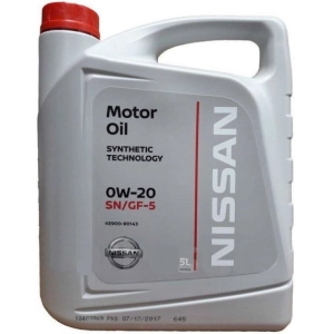 Aceite de motor Nissan Motor Oil 0W-20 5L