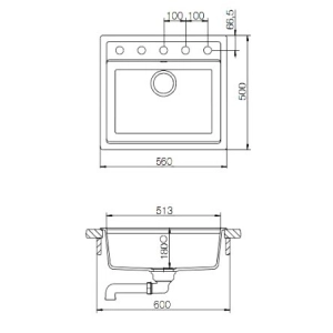 Aquamarin Box 56-50