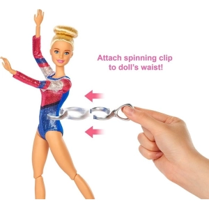 Barbie Gymnastics Playset with Doll Balance Beam GJM72