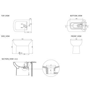 Bidé Devit Comfort 2110123