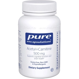 Quemador de grasa Pure Encapsulations Acetyl-l-Carnitine 500 mg 60 cap