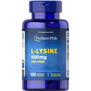 Aminoácidos Puritans Pride L-Lysine 500 mg 100 cap