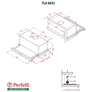 Perfelli TLS 6632 W LED