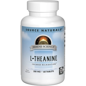 Aminoácidos Source Naturals L-Theanine 200 mg 60 cap