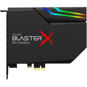 Tarjeta de sonido Creative Sound BlasterX AE-5 PLUS