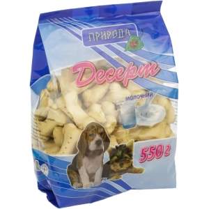 Comida para perros Priroda Dessert Croissants Milk 0,55 kg