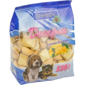 Comida para perros Priroda Dessert Croissants Cheese Cocktail 0,55 kg