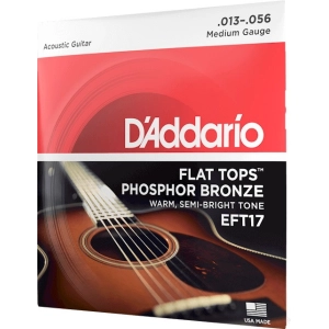 DAddario Flat Top Phosphor Bronze 13-56