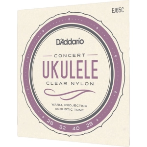 DAddario Clear Nylon Ukulele Concert