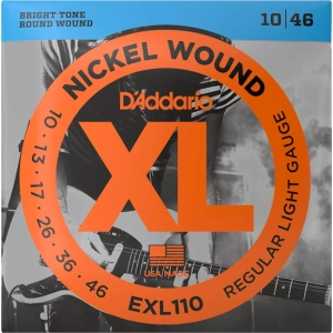 Cadenas DAddario XL Nickel Wound 10-46