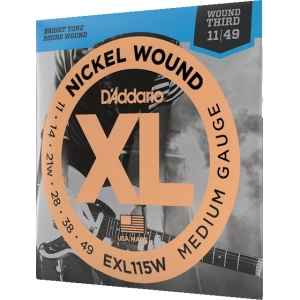 DAddario XL Nickel Wound Third 11-49