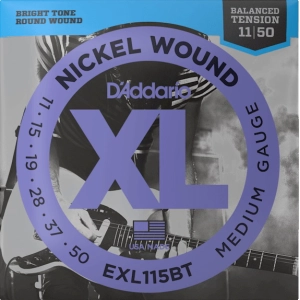 Cadenas DAddario XL Nickel Wound Balanced 11-50