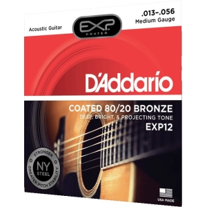 DAddario EXP Coated 80/20 Bronze 13-56