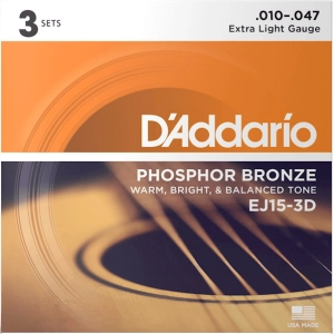 Cadenas DAddario Phosphor Bronze 3D 10-47