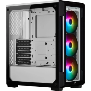 Carcasa Corsair iCUE 220T RGB Tempered Glass WH