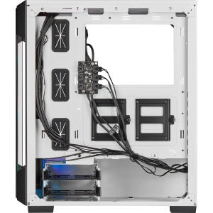 Corsair iCUE 220T RGB Tempered Glass WH