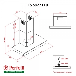 Perfelli TS 6822 I/BL LED