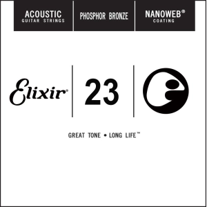 Cadenas Elixir Acoustic Nanoweb Phosphor Bronze Single 23