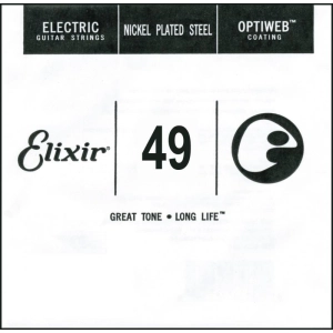 Cadenas Elixir Electric Optiweb Nickel Plated Steel Single 49