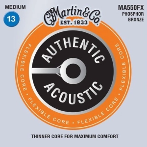 Cadenas Martin Authentic Acoustic Flexible Core 92/8 Phosphor Bronze 13-56