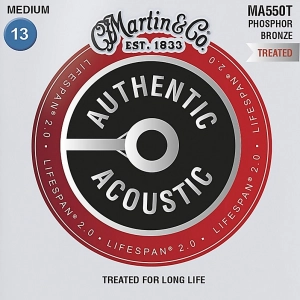 Cadenas Martin Authentic Acoustic Lifespan 2.0 Phosphor Bronze 13-56