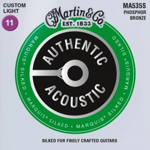 Cadenas Martin Authentic Acoustic Marquis Silked Phosphor Bronze 11-52