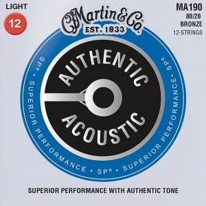 Cadenas Martin Authentic Acoustic SP Bronze 12-String 12-54