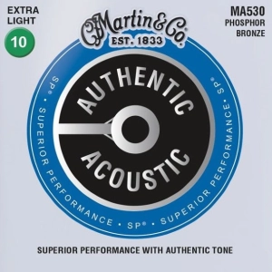 Cadenas Martin Authentic Acoustic SP Phosphor Bronze 10-47