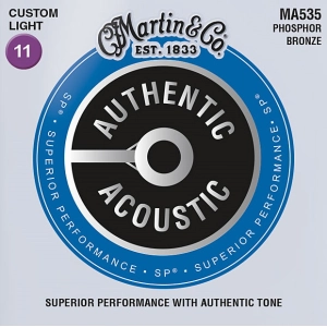 Cadenas Martin Authentic Acoustic SP Phosphor Bronze 11-52