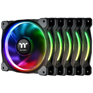 Sistema de refrigeración Thermaltake Riing Plus 14 RGB Radiator Fan TT Premium 5 Fan